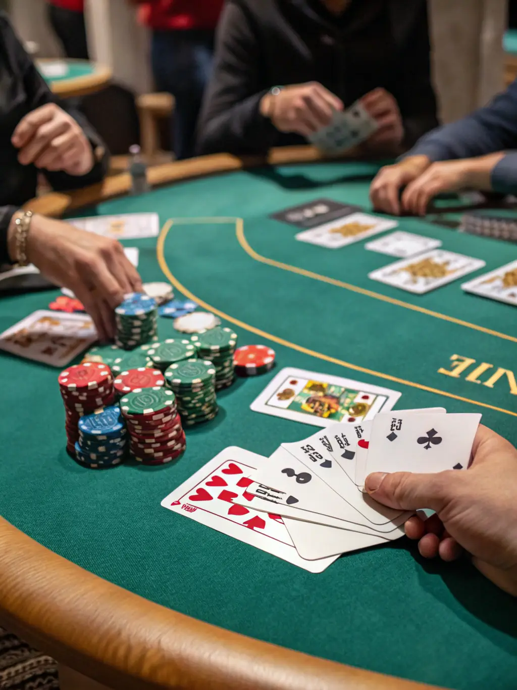 A visually appealing image featuring various poker games available at 8857 Bet, highlighting different poker variants and the strategic depth of the game.