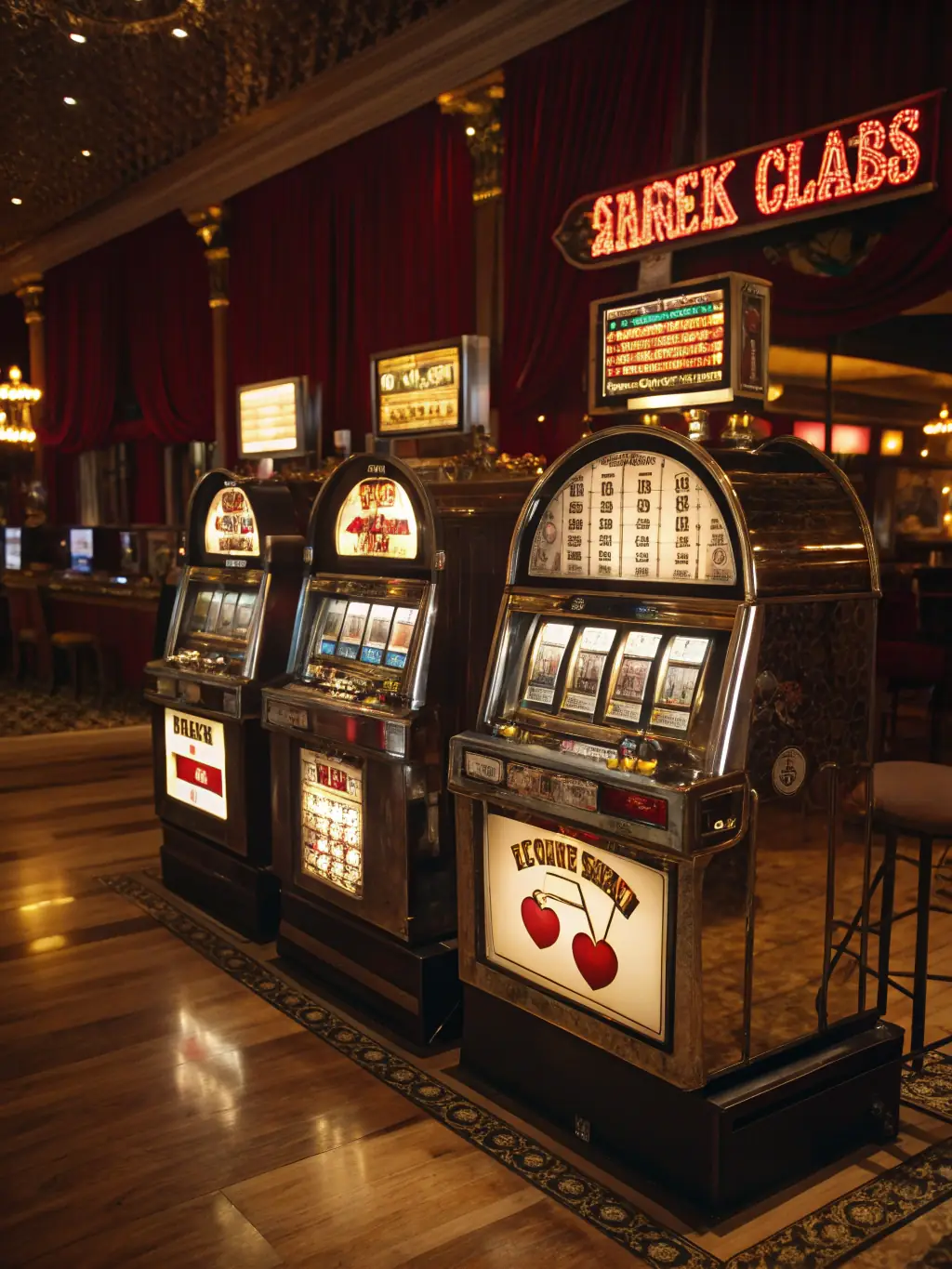 A vibrant image showcasing a selection of popular slot games at 8857 Bet, featuring colorful symbols and exciting bonus rounds, set against a backdrop of a luxurious casino interior.